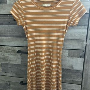 Tucker + Tate Cotton Stripe Dress w/ Cutout Back